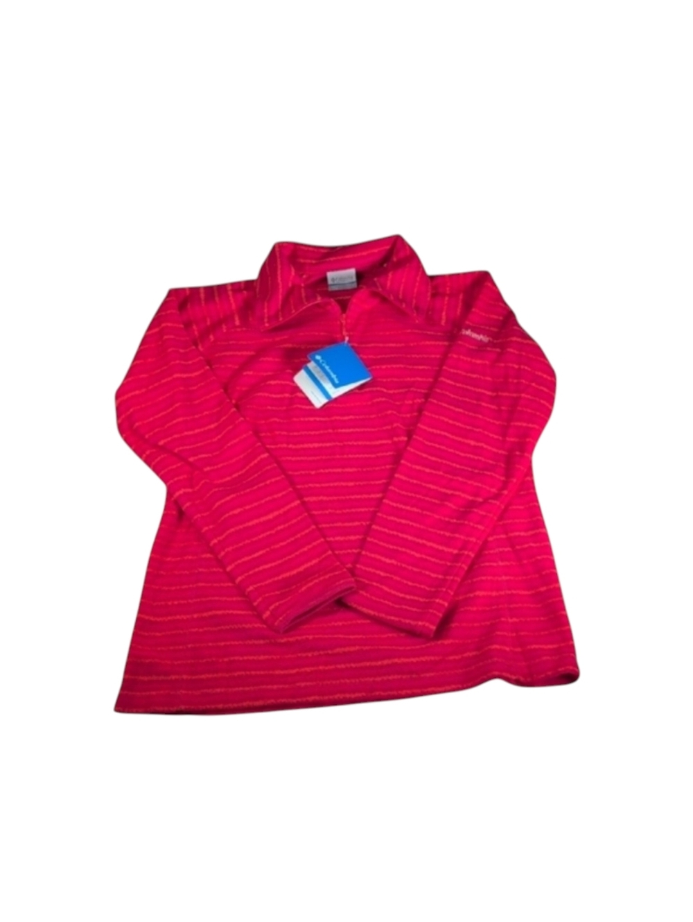 Columbia Glacial Fleece Half Zip Pullover Pink & Orange